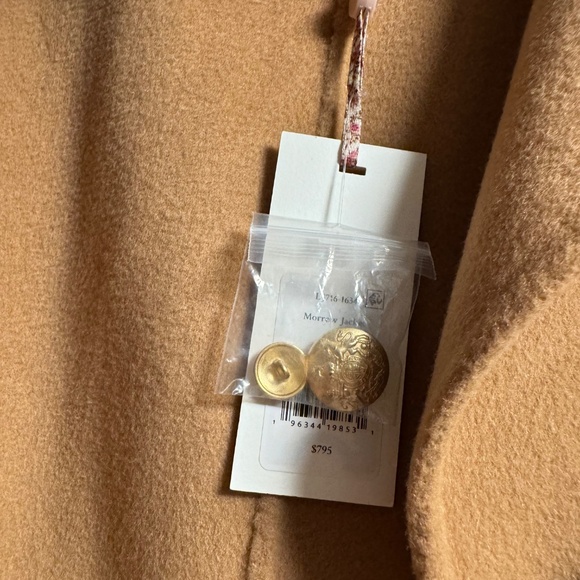 NWT Love Shack Fancy Morrow Jacket Camel 4 - Picture 5 of 14